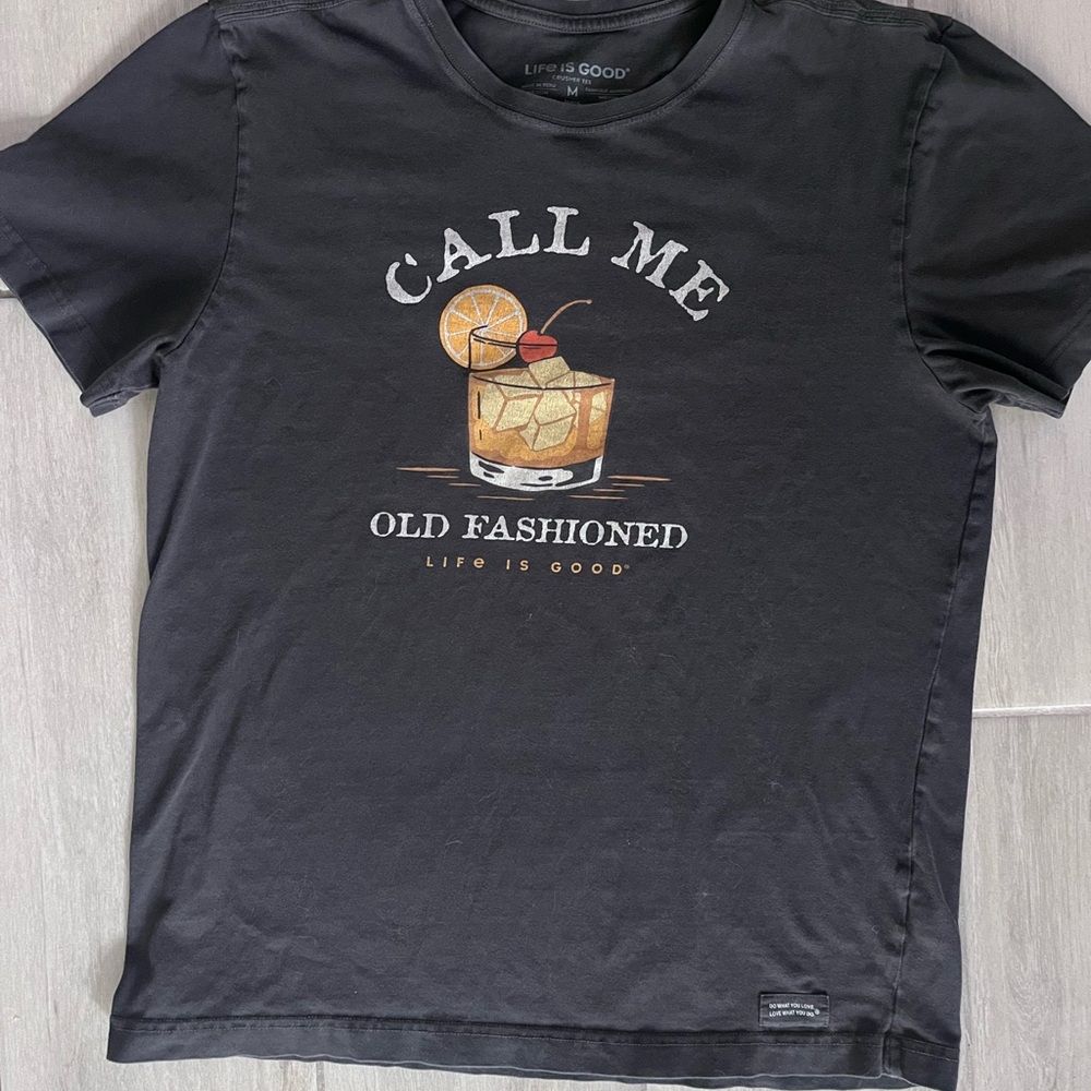 Life Is Good Men's 'Call Me Old Fashioned' Tee